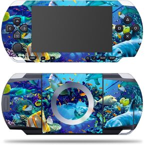 MightySkins Skin Compatible with Sony PSP – Ocean Friends | Protective, Durable, and Unique Vinyl Decal wrap Cover | Easy to Apply, Remove, and Change Styles | Made in The USA