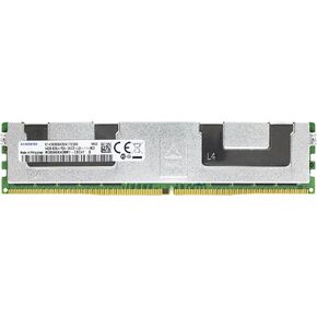 Samsung 64GB DDR4 2400MHz PC4-19200 ECC LRDIMM 4Rx4 Quad Rank 1.2V Load Reduced DIMM 288-Pin Server RAM Memory M386A8K40BM1-CRC