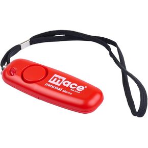 Mace Brand Personal Alarm Clip, Keychain, or Wristlet, Portable Alarm that Emits Powerful 130dB, Black or Red
