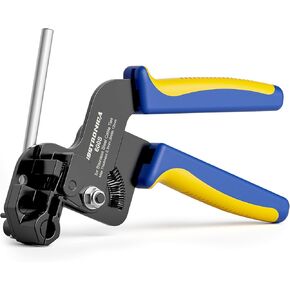 haisstronica Zip Tie Gun for Fastening and Cutting up to Metal Cable Ties,Stainless Steel Cable Tie Tool