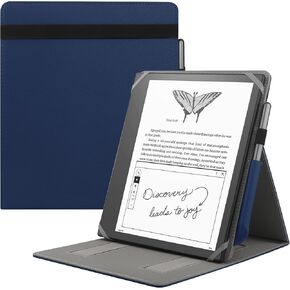 Universal Case for 10.2-inch Introducing Scribe 1st Generation 2022 Release / 10.3-inch Kobo Elipsa eReader 2021 Release Foldable Cover with Vertical Flip Stand Pen Holder - Green