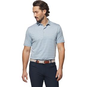 johnnie-O Arnold Striped Jersey Performance Polo