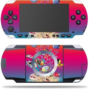 MightySkins Skin Compatible with Sony PSP – Coral Garden | Protective, Durable, and Unique Vinyl Decal wrap Cover | Easy to Apply, Remove, and Change Styles | Made in The USA