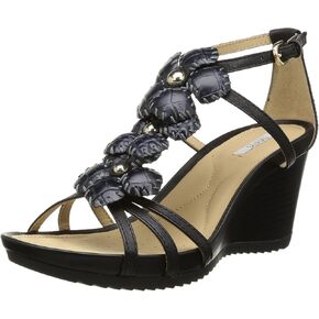 Geox Womens D New Roxy 19 Wedge Sandal