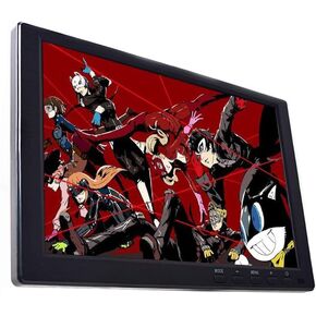 10.1 inch Gaming Monitor HD TFT 1280x800 IPS LED Screen for NES SNES PS3 PS4 Xbox PC Nintendo Switch Car Backup System DC 12V MP5 Media Player Built-in Speaker HDMI VGA AV USB Video input