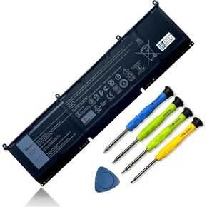 69KF2 6-Cell 86Wh Battery Replacement for Dell XPS 15 9500 9510 9520 G15 5510 5511 5515 5520 5521 Precision G5 G7 G16 M15 R3 R4 R5 R6 R7 M17 R3 R4 Inspiron 7510 7610 7620 P87F P91F 8FCTC 11.4V