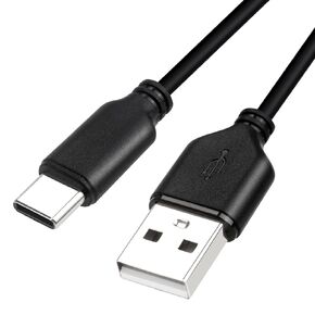 Slim USB C to USB A 30ft Cable, Long USB2.0 Cable USB A to Type C Fast Charging Long Charging Cable for PS5, Keyboard, Mouse and More! The Wire Diameter is 2.8 MM