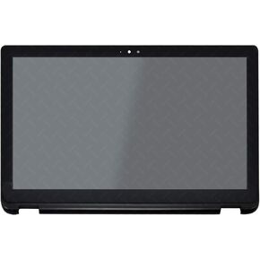LCDOLED Replacement 15.6 inches FullHD 1080P IPS LED LCD Display Touch Screen Digitizer Assembly with Bezel for Toshiba Satellite Radius P55W-B Series P55W-B5220 P55W-B5112 P55W-B5224 P55W-B5318