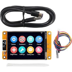 AITRIP 1 PACK ESP32 Development Board ESP32-2432S028R WiFi Bluetooth 2.8 Inch 240X320 Smart Display TFT Module Touch Screen for Arduino