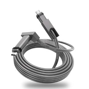 Starlink Cable 75FT(46M) for Starlink Rectangular Satellite V2, Replacement Cable Starlink for Satellite V2, Extension Starlink Cable Waterproof & Rainproof for Starlink Mesh Router, Grey