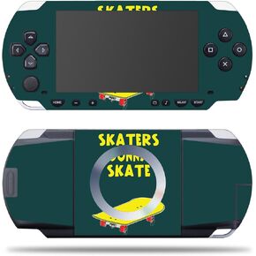 MightySkins Skin Compatible with Sony PSP – Skaters Gonna Skate | Protective, Durable, and Unique Vinyl Decal wrap Cover | Easy to Apply, Remove, and Change Styles | Made in The USA