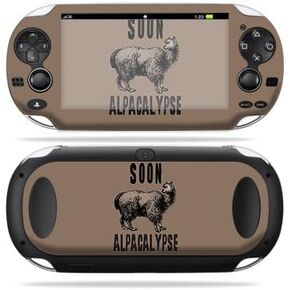 MightySkins Skin Compatible with Sony PS Vita – Alpacalypse | Protective, Durable, and Unique Vinyl Decal wrap Cover | Easy to Apply, Remove, and Change Styles | Made in The USA