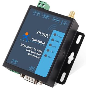 USR-W610 Ethernet Conversor RS232 RS485 Serial a WiFi Soporte Cliente TCP/Servidor TCP/Servidor UDP/UDP
