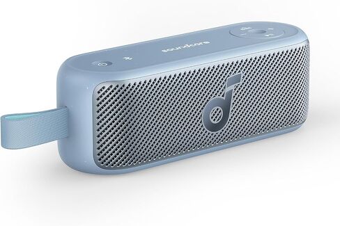 مكبر صوت محمول Soundcore Motion 100، مكبر صوت بلوتوث مع تقنية Hi-Res اللاسلكية، 2 مشغلات كاملة النطاق لصوت ستيريو، تصميم محمول للغاية للاستخدام في الهواء الطلق، EQ قابل للتخصيص، Bass Punchy، وIPX7 in Saudi Arabia