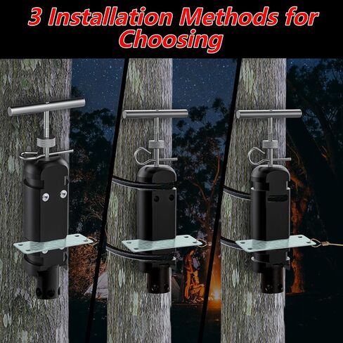 إنذار رحلة محيطية مع محول أحمال 22 كالوري، 12 سلك إنذار للتخييم بقياس 12، ملحقات نظام أمان للإنذار المبكر للتخييم وسلامة الممتلكات/رادع الدب (أسود) in Kuwait