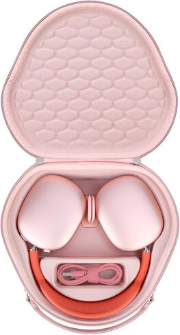 Smart Case for Apple AirPods Max Wireless Over-Ear Headphones, Hard Protective Case with Sleep Mode, Airpods Max Case, Extra Space fits Cable, Charger, Purple in Kuwait