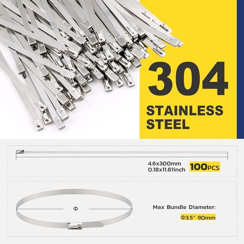 haisstronica Zip Tie Gun for Fastening and Cutting up to Metal Cable Ties,Stainless Steel Cable Tie Tool in Saudi Arabia
