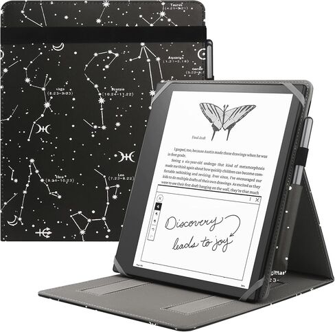 Universal Case for 10.2-inch Introducing Scribe 1st Generation 2022 Release / 10.3-inch Kobo Elipsa eReader 2021 Release Foldable Cover with Vertical Flip Stand Pen Holder - Green in Saudi Arabia
