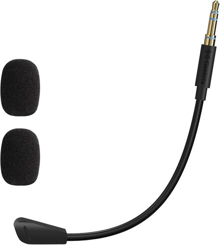Geekria 3.5mm Detachable Boom Mic Replacement for Gaming Headset, Compatible with Turtle Beach Xbox One Stealth 400 420x 450 500p 520 Recon 50x 50p 50 60p Microphones (0.5ft / 17cm) in Saudi Arabia