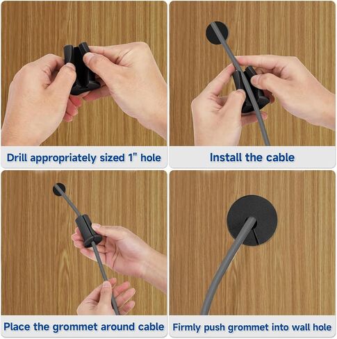 Starlink Wall Grommets, Starlink Cable Routing Kit for Wall Hole, Starlink Ethernet Cable Through Wall Hole Cover (2PCS) in Saudi Arabia