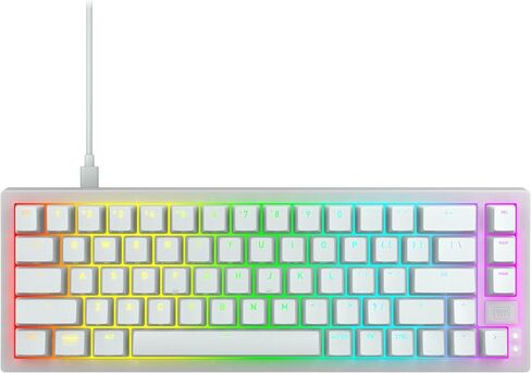 Xtrfy Cherry K5V2 Compact, Mechanical Gaming Keyboard in 65% Format US Layout Hot Swappable, Cherry MX2A RED Switches (Black) in Kuwait