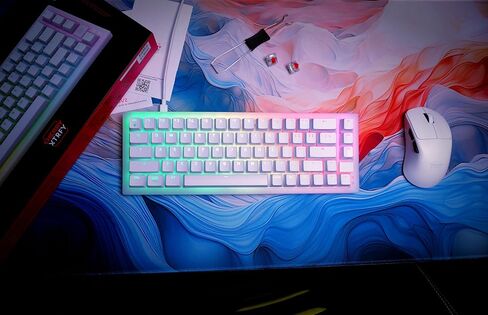 Xtrfy Cherry K5V2 Compact, Mechanical Gaming Keyboard in 65% Format US Layout Hot Swappable, Cherry MX2A RED Switches (Black) in Kuwait