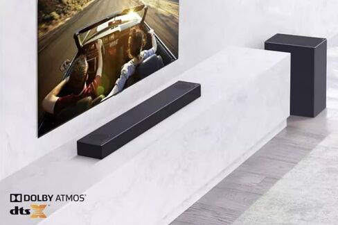 LG SPM7A 3.1.2 Channel High Resolution Audio Sound Bar with Dolby Atmos and 2 Year Amber Protection Plan (2022) in Saudi Arabia