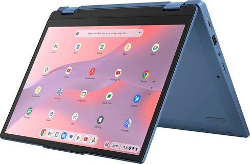 Lenovo Flex 3i Chromebook 12.2" WUXGA (1920 x 1200) Touch Scree Laptop, Intel Processor N100, 4GB Memory 64GB eMMC Storage, Intel UHD Graphics, Chrome OS, Abyss Blue, W/GaLiMu (Renewed) in Saudi Arabia
