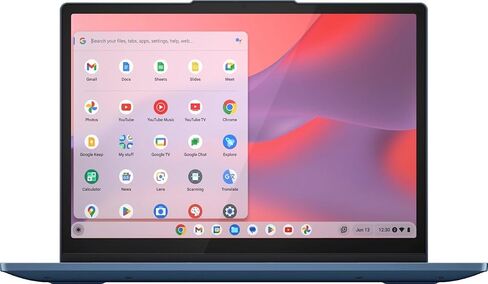 Lenovo Flex 3i Chromebook 12.2" WUXGA (1920 x 1200) Touch Scree Laptop, Intel Processor N100, 4GB Memory 64GB eMMC Storage, Intel UHD Graphics, Chrome OS, Abyss Blue, W/GaLiMu (Renewed) in Saudi Arabia