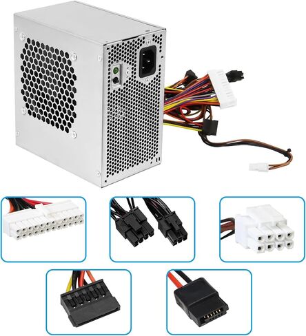 ترقية HU460AM-01 460W مزود الطاقة AC460AM-01 DPS-460DB-15 WY7XX WC1T4 D460AM-03 L350AM-00 متوافق مع Dell XPS 8930 8920 8910 8900 8700 8300 8100 Alien-Ware Aurora R5 in Kuwait