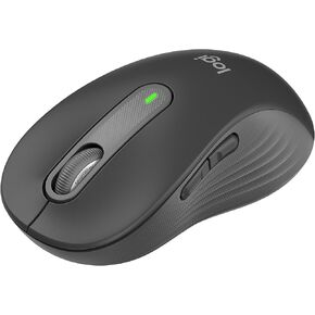Logitech Signature M650 L Full Size Wireless Mouse - for Large Sized Hands, 2-Year Battery, Silent Clicks, Customizable Side Buttons, Bluetooth, Multi-Device Compatibility (Graphite)