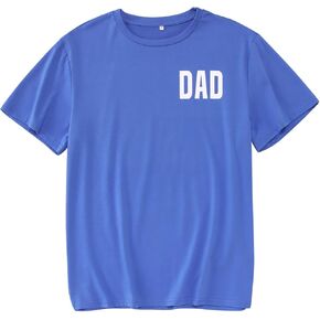 Daddy and Me Matching Outfits Fathers Day Shirt Tee Tops Dad and Son Daddy's Girls Dad's Dude Family Shirts Set