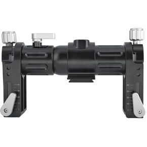 HEIPI Dual Camera Bracket HPS23 Dual Camera Mount Support Two Cameras Lens Straight Dual Bracket Tripod Mount for Camera