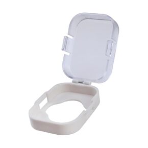 Toyvian 1pc Safety Lock Cover Home Accessories Door Lever Lock Door Anti- Lock Cover Stovetop Protector Baby Proof Outlet Covers Electrical Outlet Covers Knob Power Supply Abs Child