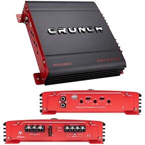 Crunch PX10251 Power X 1 X 510 @ 4 Ohms 1 X 1025 @ 2 Ohms N/a @ 1 Ohms Class A/b
