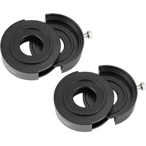 SVBONY SV226 Telescope Filter Drawer, Deep Sky Photography Filter Drawer with Replaceable Dual Magnetic Filter Holders, Compatible with 1.25-inch and 2-inch Filters, with M42-M48 Adapter (2 Pack)