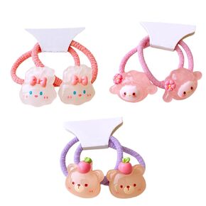 Cute animal headbands, 6 girl headbands, cartoon rubber bands, flower headbands, for babies, children, toddlers (animal1)