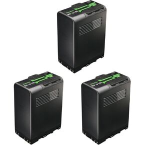 Kastar BP-U100 Battery 3-Pack Replacement for Sony BP-U30 BP-U35 BP-U60 BP-U60T BP-U66 BP-U65 BP-U68 BP-U70 BP-U90 BP-U95 BP-U96 BP-U98 BP-U100 Battery, Sony PMW-300 PMW-300K1 PMW-EX1 PMW-EX1R Camera