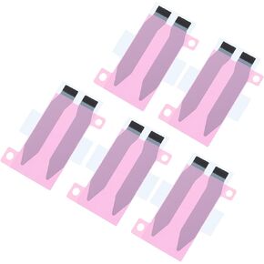 MECCANIXITY Battery Glue Adhesive Tape 4.1 Inch x 2.6 Inch White Adhesive Tape for Phone Battery Replacement 5 Pcs