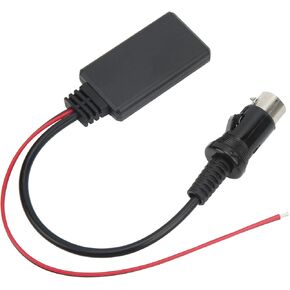 KIMISS 13Pin Audio Adapter, ABS Bluetooth 5.0 Module Audio Cable Adapter Car Radio Stereo Parts for Kenwood