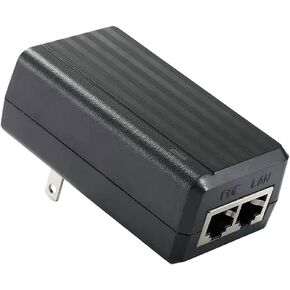 Gigabit PoE Injector 48V 24W POE Adapter, IEEE 802.3af Compliant,10/100/1000Mbps RJ45, Compatible with Ubiquiti U-POE-AF, TP-Link TL-POE150S, TRENnet TPE-113GI,EnGenius EPA2406GR