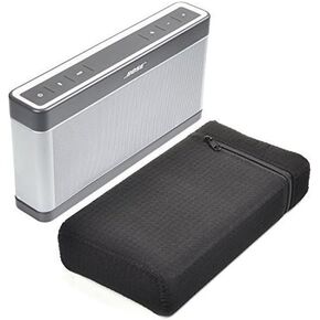 Bose SoundLink III Case - Lightweight & Slim Fit Water-Resistant Zipper Portable Carry Bag Travel Carrying Case for Bose SoundLink Bluetooth Speaker III