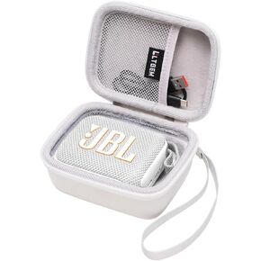 LTGEM Hard Travel Carrying Case for JBL Go 4 / Go 3 Portable Bluetooth Speaker, Purple