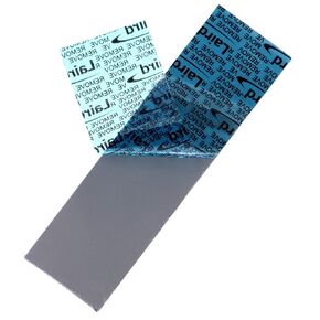 Deal4GO 1-Pack 70x20x2mm Laird T-Flex HR600 Thermal Pad Gel Gap Filler 12W/mK for M.2 2280 SSD PCIe NVME Heatsink RAM/VRAM Memory VRMs, Grey