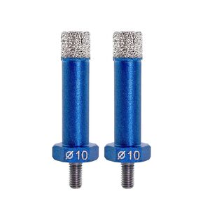 Dry Diamond Tile Drill Bit 5/16inch(8mm)- BRSCHNITT Diamond Hole Saw for Porcelain Tile Ceramic Stone Granite Marble,M5 Thread(2pcs)