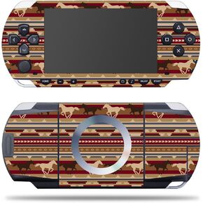 MightySkins Skin Compatible with Sony PSP – Western Horses | Protective, Durable, and Unique Vinyl Decal wrap Cover | Easy to Apply, Remove, and Change Styles | Made in The USA
