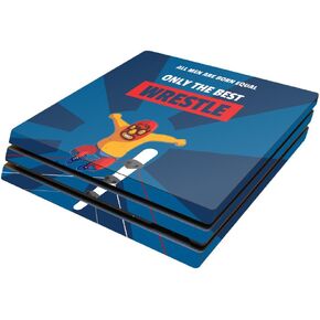MightySkins Skin Compatible with Sony Playstation 4 Pro PS4 – Best Wrestle | Protective, Durable, and Unique Vinyl Decal wrap Cover | Easy to Apply, Remove, and Change Styles | Made in The USA