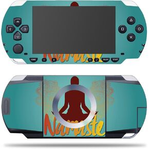MightySkins Skin Compatible with Sony PSP – Namaste | Protective, Durable, and Unique Vinyl Decal wrap Cover | Easy to Apply, Remove, and Change Styles | Made in The USA