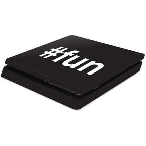 غلاف MightySkins متوافق مع جهاز Sony Playstation 4 Slim PS4 - المرح | غطاء ملتف واقٍ ومتين وفريد ​​من نوعه من الفينيل | سهل التطبيق والإزالة وتغيير الأنماط | صنع في الولايات المتحدة الأمريكية