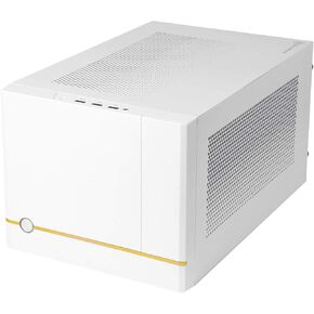 SilverStone Technology SUGO 14, SG14, Black, Mini-ITX Cube Chassis, Supports 3 Slot Full Length GPUs/ATX PSU / 240mm AIO, 4 Removable Panels, SST-SG14B